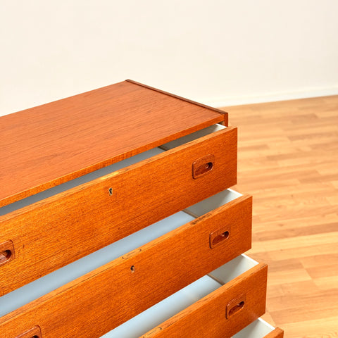 Swedish chest of drawers in teak