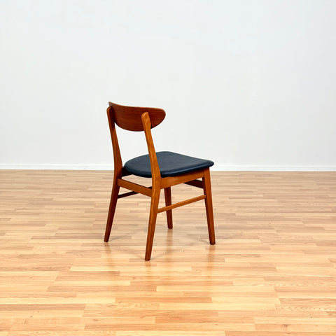 Danish dining chairs in teak & beech by Farstrup, model "210"