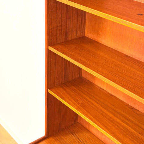 Swedish bookshelf in teak