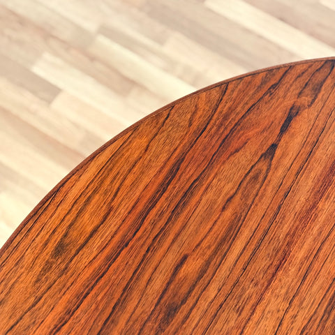 Danish round dining table 'model 55' with 3 ext by Omann Jun