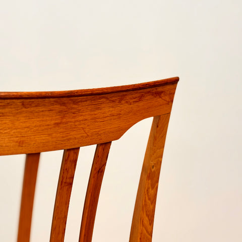 Swedish dining chairs in walnut by Svante Skogh