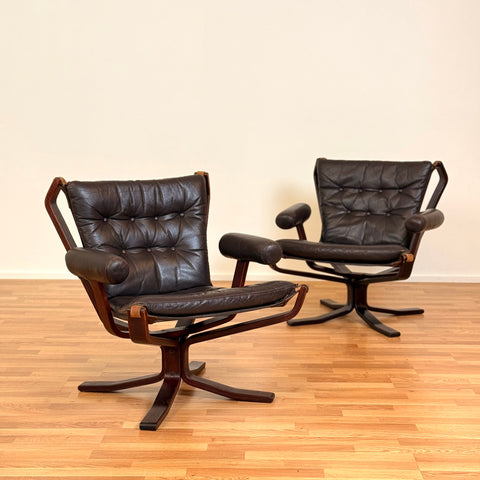 Danish armchairs "Super star" by Trygg møbler