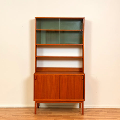 Bookshelf in teak by B. Fridhagen for Bodafors, 1960s-70s, Sweden