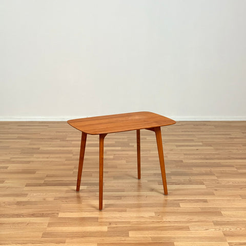 Swedish coffee table in teak & beech by Tingström Valdemarsvik