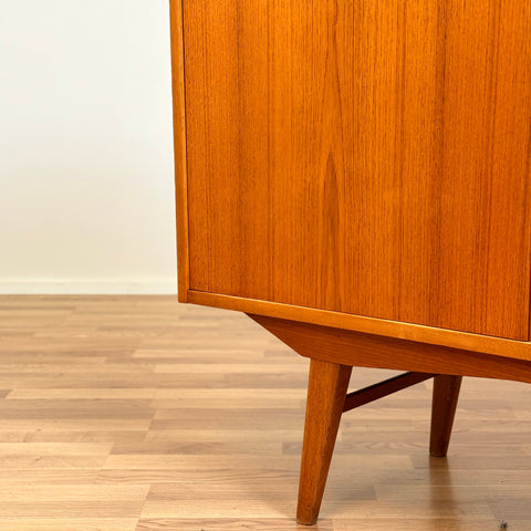 Swedish highboard in teak