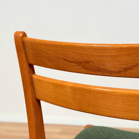 Swedish dining chairs in beech