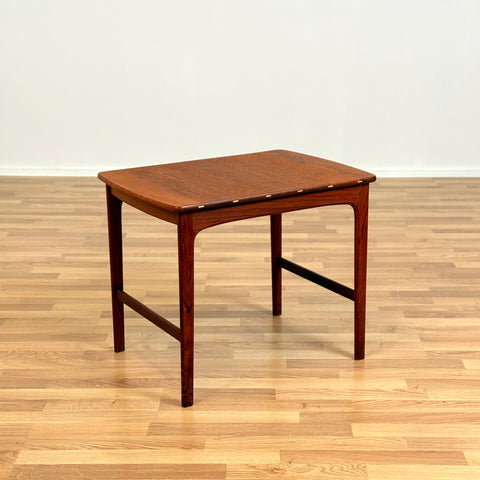 Swedish side table in teak by Yngve Sandström for AB Seffle Möbelfabrik