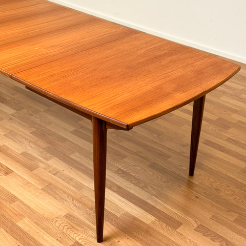 Swedish dining table in teak by Svante Skogh for Abra möbelfabrik AB