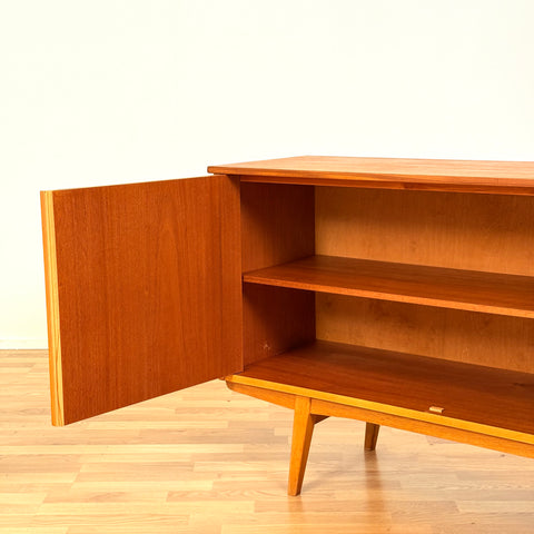 Swedish sideboard in teak & oak by Ulferts Möbler