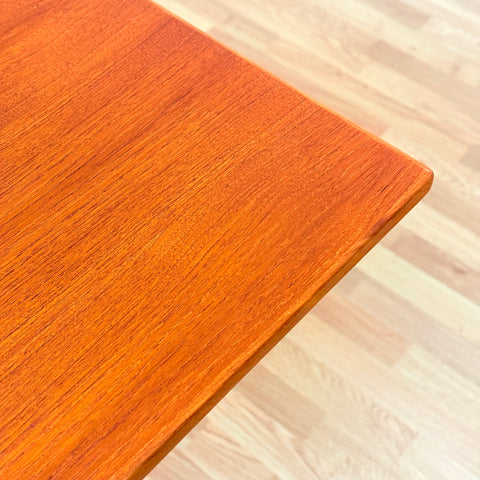 Swedish rectangular dining table in teak by Ulferts Tibro