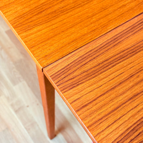 Swedish rectangular dining table in teak