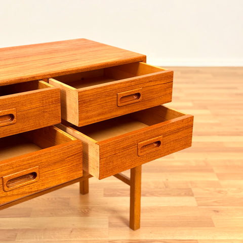 Swedish chest of drawers in teak, by Bra Bohag for Nybrofabriken AB