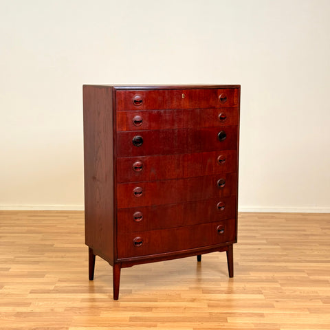 Chest of 7 drawers in teak, Denmark