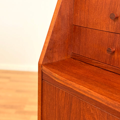 Danish secretary desk in teak