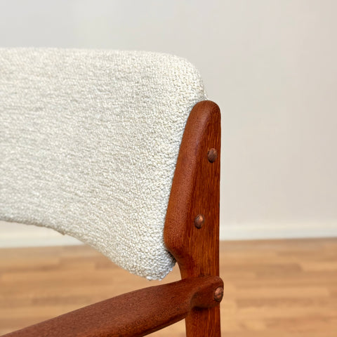Danish set of 4 dining chairs by Erik Buch for O.D. Møbler