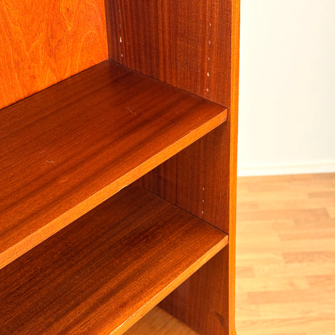 Bookshelf in mahogany by Carlström & co., 1950s-60s, Bjärnum, Sweden
