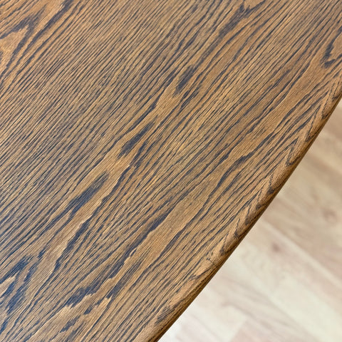 Danish oval dining table in oak by Skovby Møblefabrik