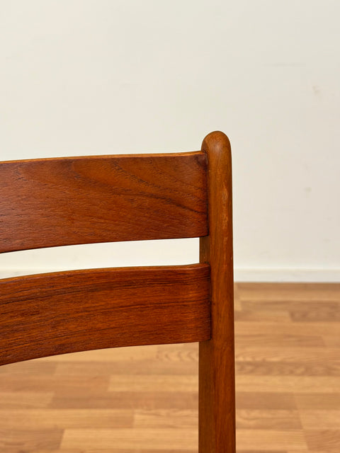 Set of 4 dining chairs in teak, 1950s-60s, Denmark