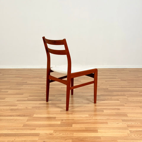 Swedish dining chairs in teak by Ulferts