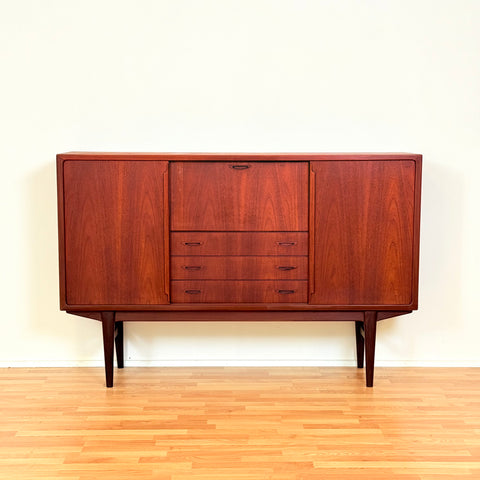 Danish highboard in teak