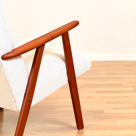 Danish armchair in teak