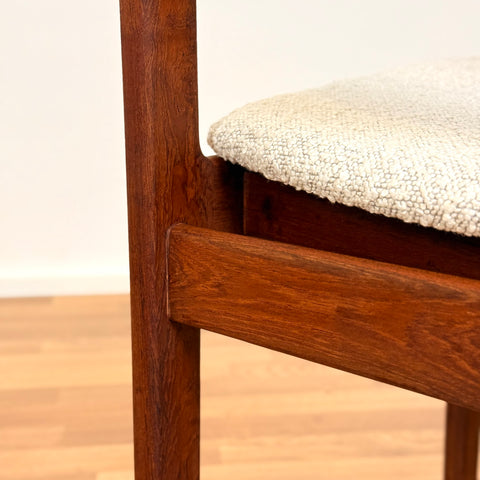 Set of 4 dining chairs in teak by Sorø Stolefabrik, 1950s-60s, Denmark