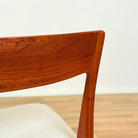 Swedish dining chairs in teak by Svegards Markaryd