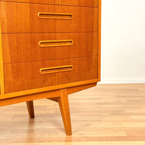Swedish sideboard in teak & oak by Ulferts Möbler
