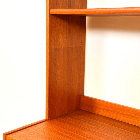 Bookshelf in teak by B. Fridhagen for Bodafors, 1960s-70s, Sweden