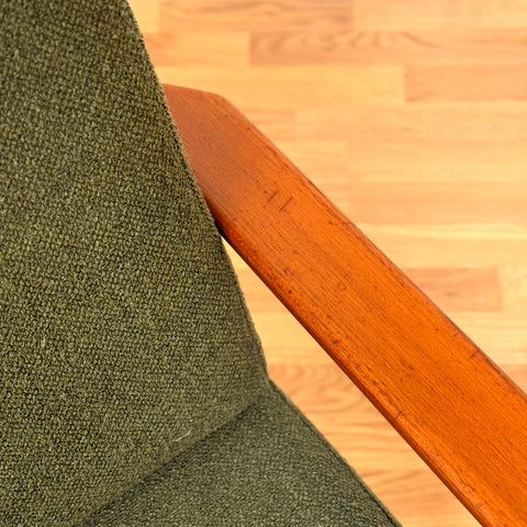 Swedish sofa in solid teak