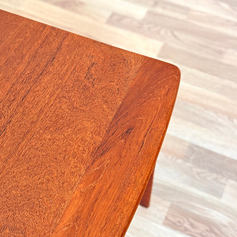 Swedish side table in teak by Yngve Sandström for AB Seffle Möbelfabrik