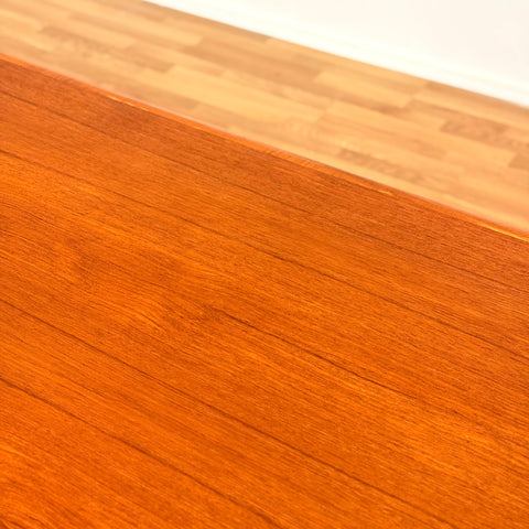 Danish rectangular dining table in teak