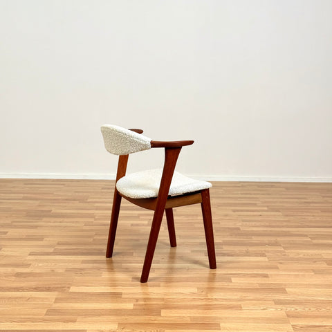 Danish armchair in teak by Erik Kirkegaard for Høng Stolefabrik
