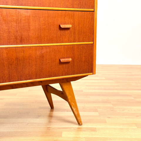 Swedish chest of drawers in teak