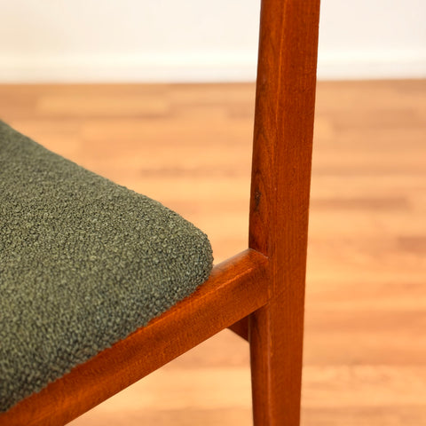 Set of 4 dining chairs in teak, 1950s-60s, Denmark