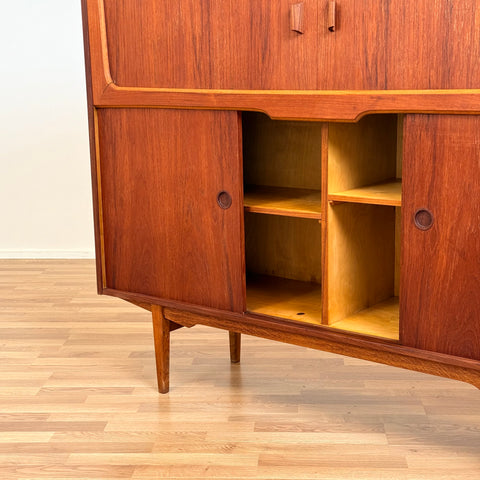 Danish highboard in teak