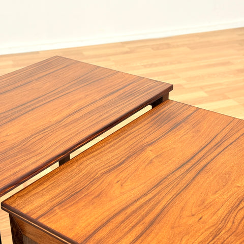 Danish set of nest of tables in teak