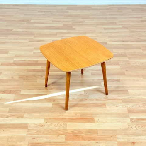 Swedish side table in oak by Jonas Lindvall for Scandiform, model 'Papa'