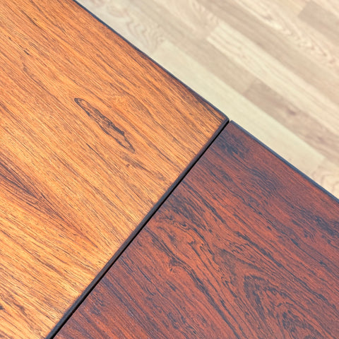 Danish dining table in Santos rosewood