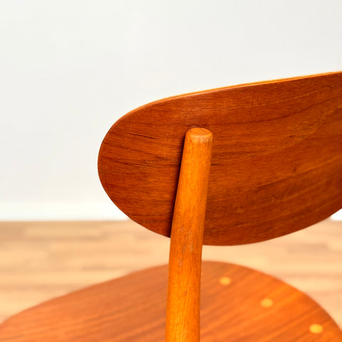 Swedish set of 4 dining chairs by Sven Erik Fryklund for Hagafors Stolfabrik