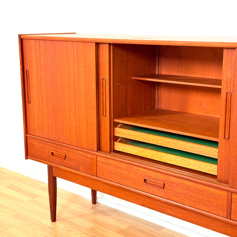 Danish highboard in teak