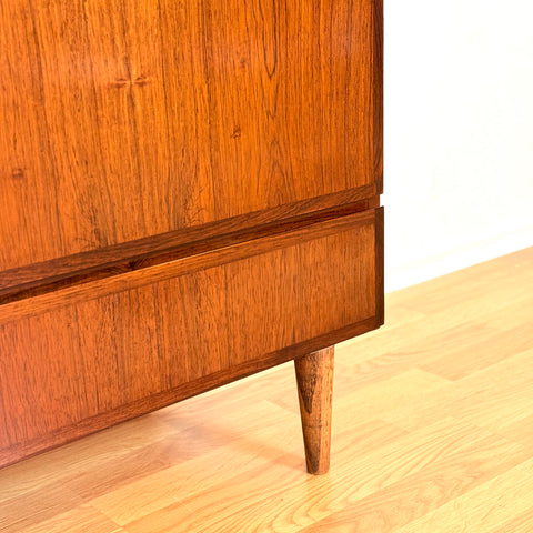 Danish sideboard in Santos rosewood by Omann Jun A/S, model 'nr.2'