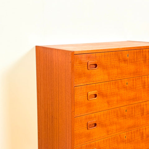 Swedish chest of drawers in teak