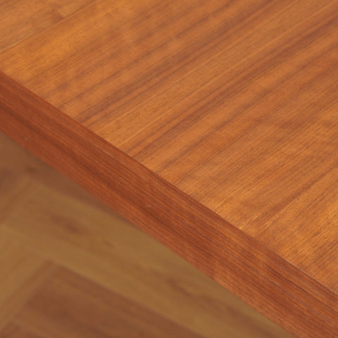 Swedish oval dining table in teak by Skaraborgs Mobelindustri in Tibro