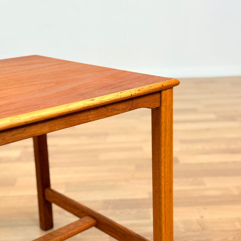 Czech side table in teak by Drevopodnik Holesov