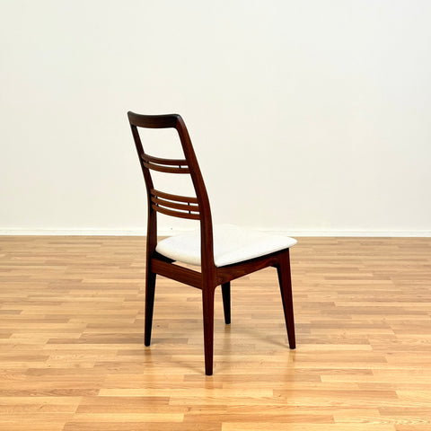 Swedish dining chairs in walnut by Svante Skogh