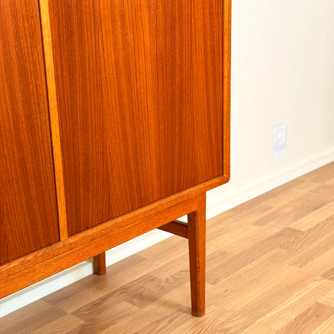 Swedish highboard in teak by Bertil Fridhagen for Bodafors