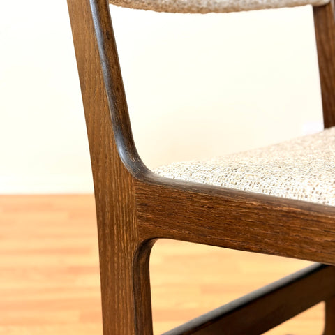 Danish dining chairs in oak by Farstrup