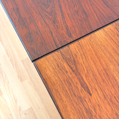 Danish dining table in Santos rosewood
