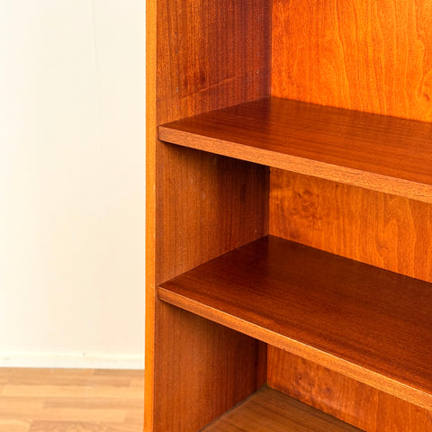 Bookshelf in mahogany by Carlström & co., 1950s-60s, Bjärnum, Sweden